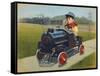 Train-David Lindsley-Framed Stretched Canvas