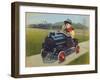 Train-David Lindsley-Framed Giclee Print