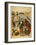 Trained Dog Act Theatrical Poster-Lantern Press-Framed Art Print
