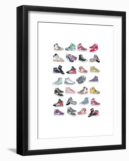 Trainers-Hanna Melin-Framed Premium Giclee Print