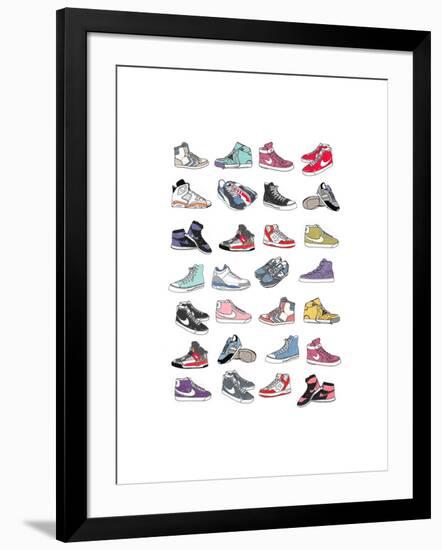 Trainers-Hanna Melin-Framed Premium Giclee Print