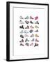 Trainers-Hanna Melin-Framed Art Print