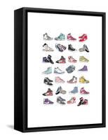 Trainers-Hanna Melin-Framed Stretched Canvas