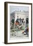 Training Army Dogs to Attack Cyclists, Germany, 1897-F Meaulle-Framed Giclee Print