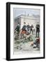 Training Army Dogs to Attack Cyclists, Germany, 1897-F Meaulle-Framed Giclee Print