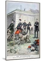 Training Army Dogs to Attack Cyclists, Germany, 1897-F Meaulle-Mounted Giclee Print