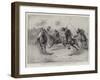 Training Egyptian Cavalry, Teaching the Troopers to Play Polo-William T. Maud-Framed Giclee Print