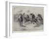 Training Egyptian Cavalry, Teaching the Troopers to Play Polo-William T. Maud-Framed Giclee Print