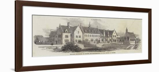 Training Institution at Culham, for Schoolmasters for the Diocese of Oxford-null-Framed Giclee Print