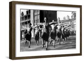 Training of Auxiliary Territorial Service-Associated Newspapers-Framed Photo