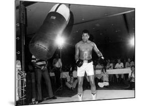 Training of Muhammad Ali in Washington April 20, 1976-null-Mounted Photo