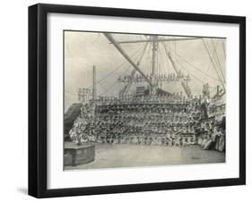 Training Ship Exmouth, Full Crew-Peter Higginbotham-Framed Photographic Print