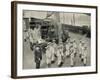 Training Ship Exmouth, Gun Crew-Peter Higginbotham-Framed Photographic Print