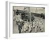 Training Ship Exmouth, Gun Crew-Peter Higginbotham-Framed Photographic Print