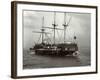 Training Ship Indefatigable, New Ferry, Cheshire-Peter Higginbotham-Framed Photographic Print