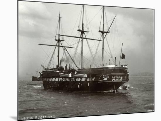 Training Ship Indefatigable, New Ferry, Cheshire-Peter Higginbotham-Mounted Photographic Print