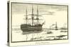 Training Ship Off Grays-null-Stretched Canvas