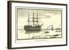 Training Ship Off Grays-null-Framed Giclee Print