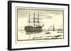 Training Ship Off Grays-null-Framed Giclee Print