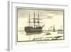 Training Ship Off Grays-null-Framed Giclee Print