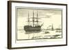Training Ship Off Grays-null-Framed Giclee Print