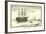 Training Ship Off Grays-null-Framed Giclee Print