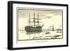 Training Ship Off Grays-null-Framed Giclee Print