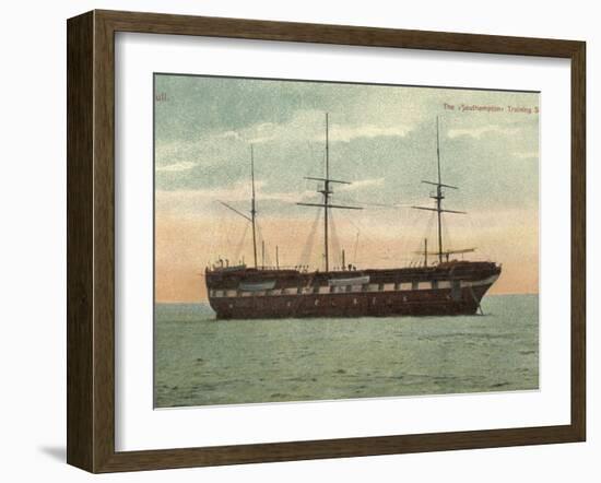 Training Ship Southampton, Hull, Yorkshire-Peter Higginbotham-Framed Photographic Print