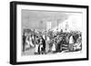 Training Women to Be Nurses at a Military Hospital at St Petersburg, 1877-null-Framed Giclee Print