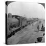 Trainload of Armoured Cars, South West Africa, World War I, 1914-1918-null-Stretched Canvas