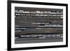 Trains 1-Moises Levy-Framed Giclee Print