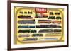 Trains for Kids-null-Framed Premium Giclee Print