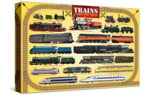 Trains for Kids-null-Stretched Canvas