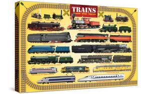 Trains for Kids-null-Stretched Canvas