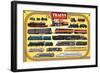 Trains for Kids-null-Framed Art Print