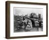 Trains Full of Cotton in Texas-John D. Roberts-Framed Photographic Print