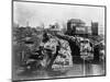 Trains Full of Cotton in Texas-John D. Roberts-Mounted Photographic Print