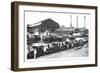 Trains near Factories, Philadelphia, Pennsylvania-null-Framed Photo