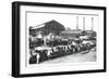 Trains near Factories, Philadelphia, Pennsylvania-null-Framed Photo