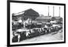 Trains near Factories, Philadelphia, Pennsylvania-null-Framed Photo