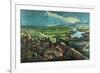 Trains Opening the Great American Plains-null-Framed Premium Giclee Print