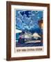 Trains that Pass in the Night-null-Framed Giclee Print