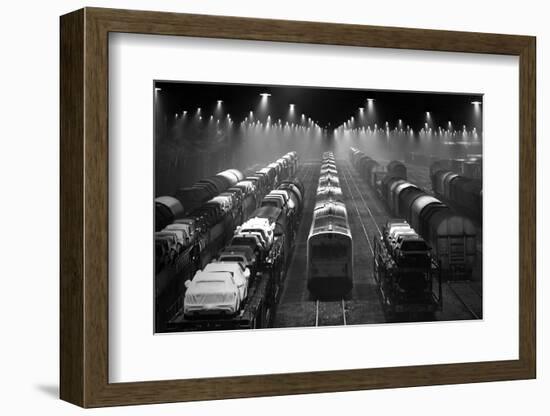 Trainsets-Leif Løndal-Framed Photographic Print