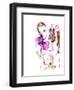 Trainspotting Watercolor 1-Anna Malkin-Framed Art Print