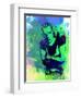 Trainspotting Watercolor 2-Anna Malkin-Framed Art Print