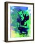 Trainspotting Watercolor 2-Anna Malkin-Framed Art Print