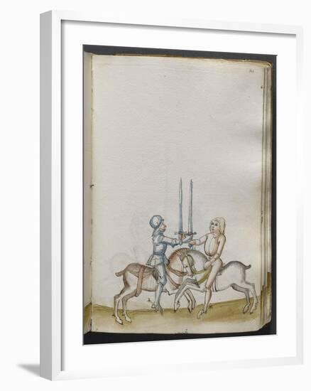 Traité de combat (tradition de maître Johann Lichtenauer)-null-Framed Giclee Print