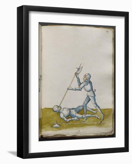 Traité de combat (tradition de maître Johann Lichtenauer)-null-Framed Giclee Print