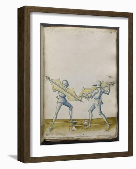 Traité de combat (tradition de maître Johann Lichtenauer)-null-Framed Giclee Print