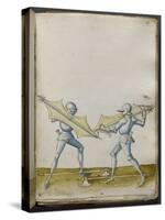 Traité de combat (tradition de maître Johann Lichtenauer)-null-Stretched Canvas